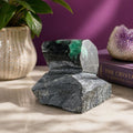 Emerald Beryl Specimen Brazil | Natural Green Crystal Display Stone (360g)