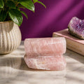 Polished Rose Quartz Specimen – Natural Pink Crystal from Brazil