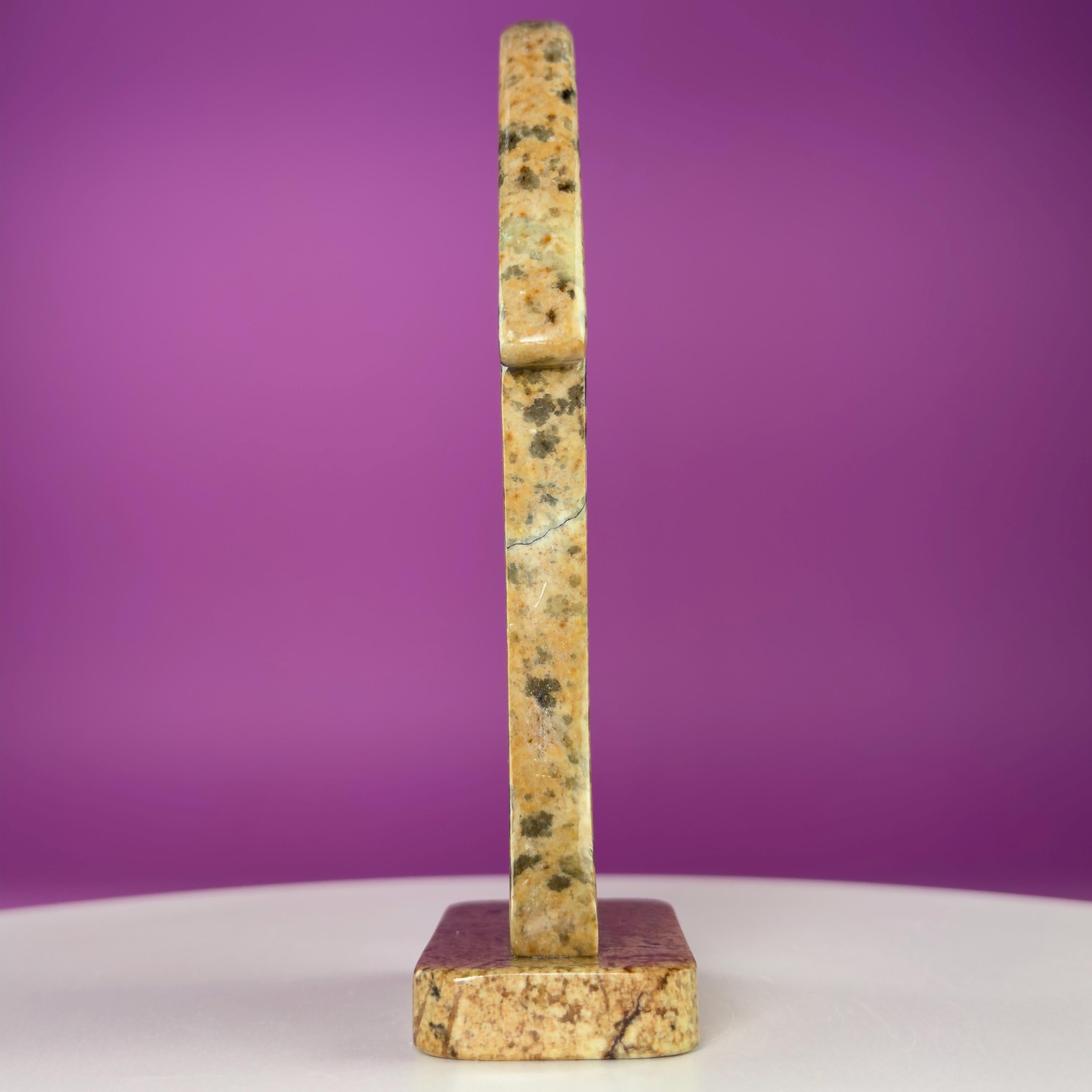 Brazilian Soapstone Madonna and Child Sculpture