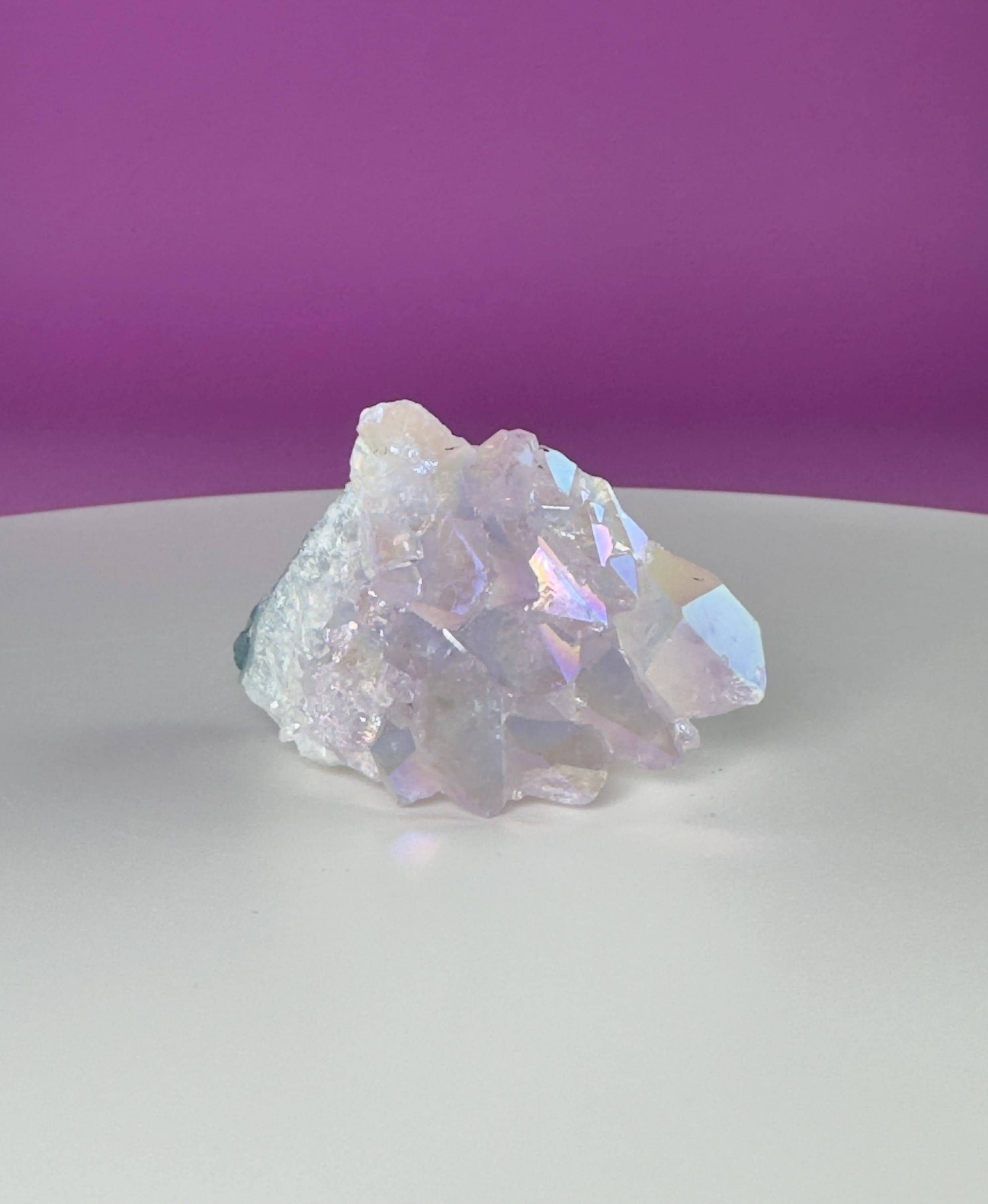 Wholesale Aura Quartz Cluster Box Set Crystal Gift Lot, 12 Pc