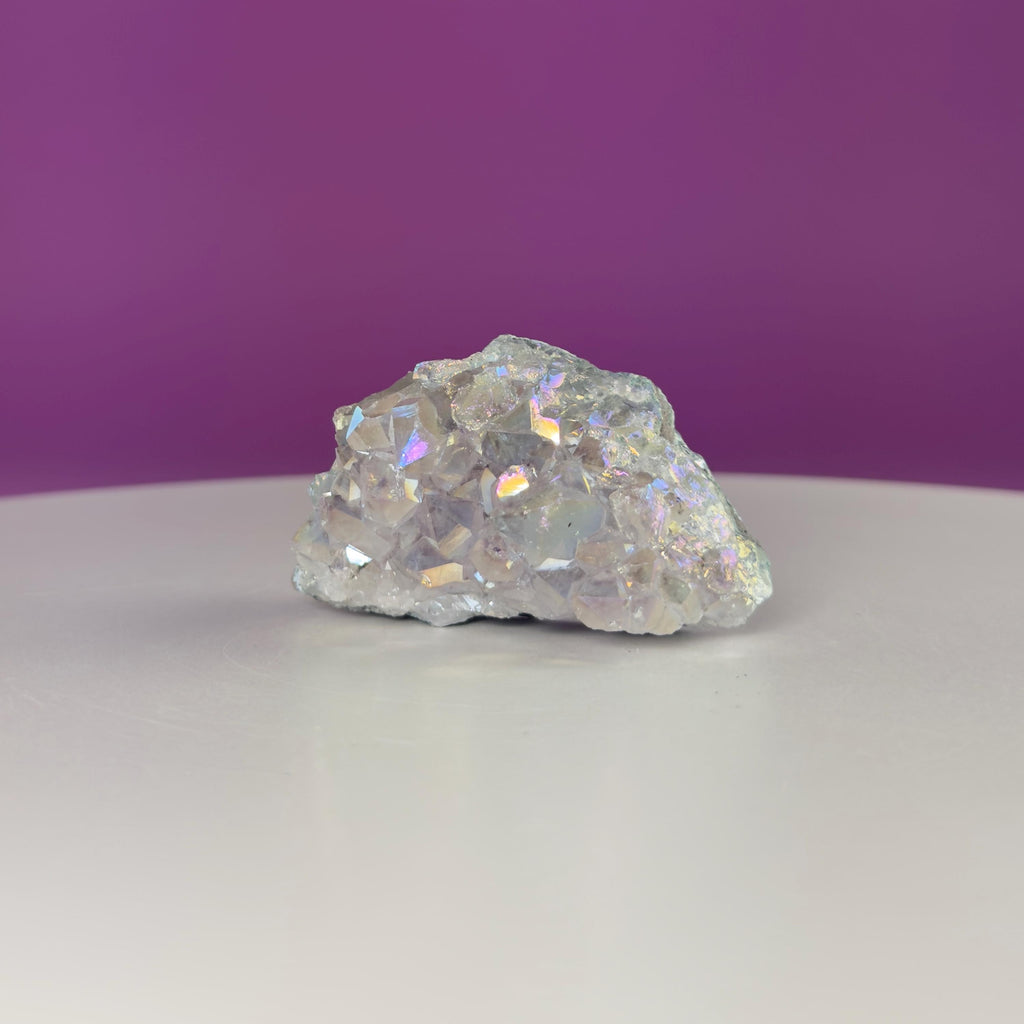 Wholesale Aura Quartz Cluster Box Set Crystal Gift Lot, 12 Pc