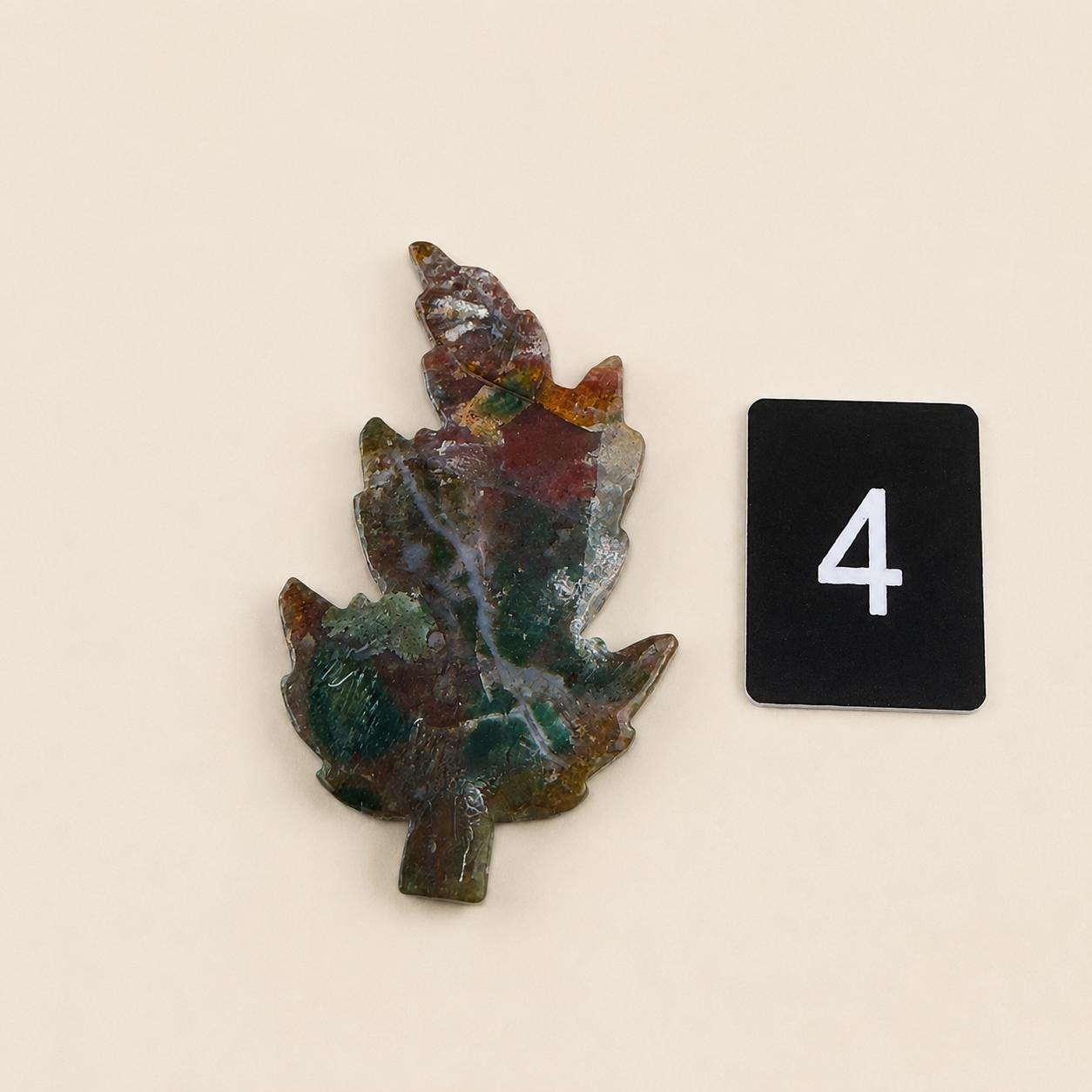 Fall Leaf Crystal Carving – Choose Your Natural Stone