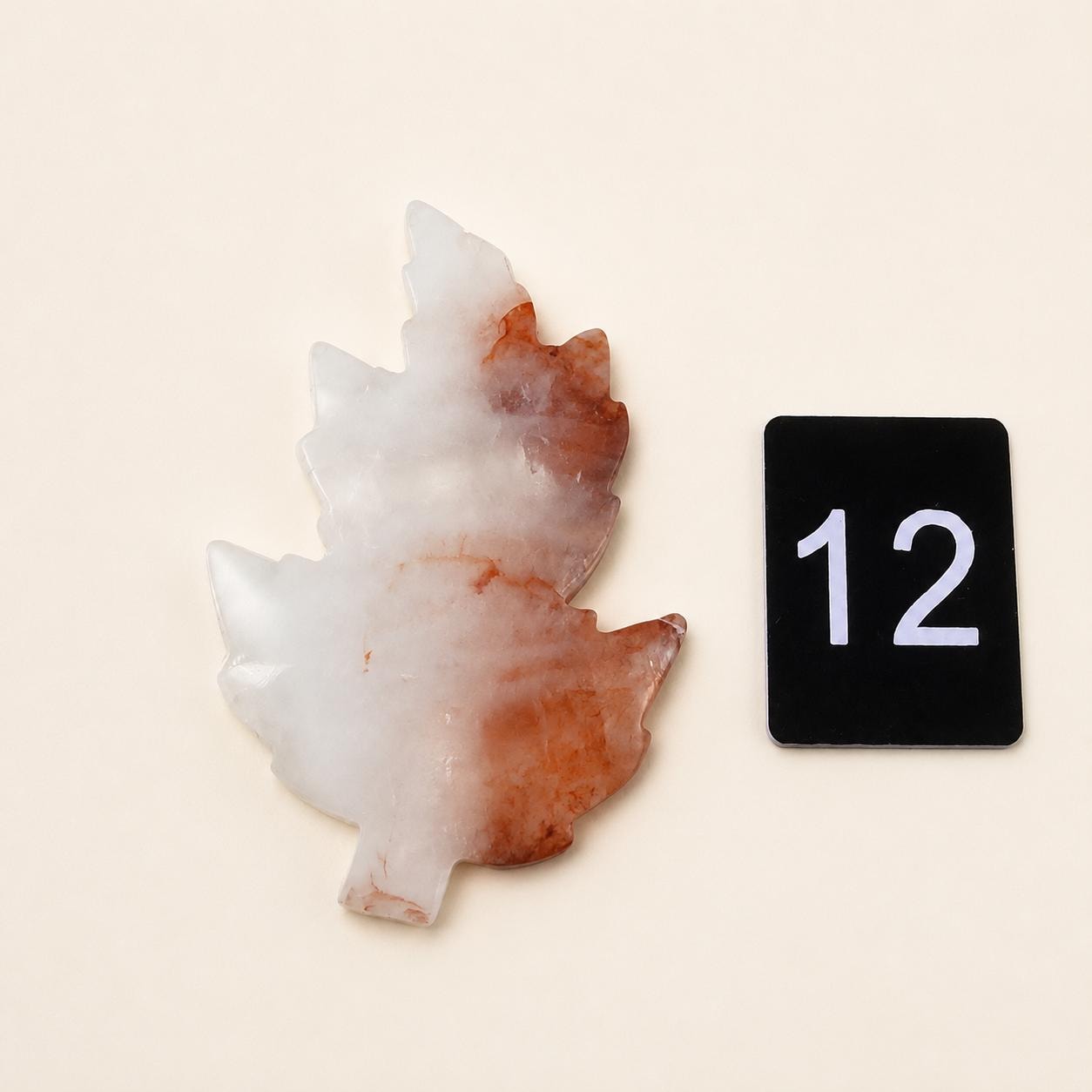 Fall Leaf Crystal Carving – Choose Your Natural Stone