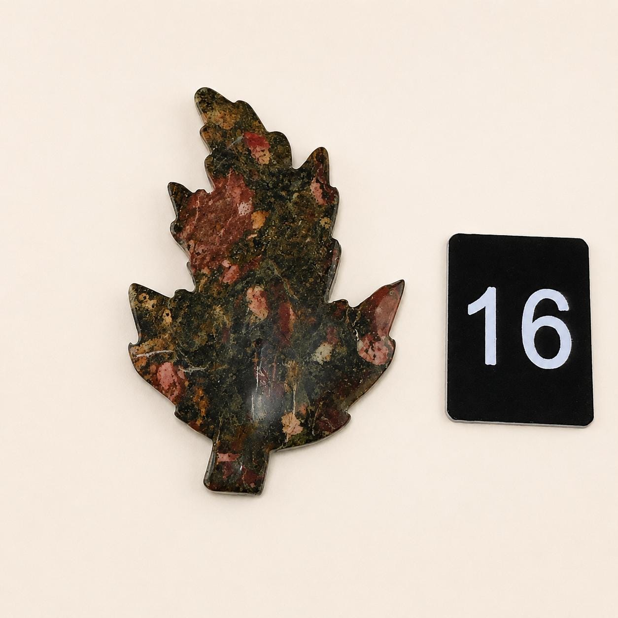 Fall Leaf Crystal Carving – Choose Your Natural Stone