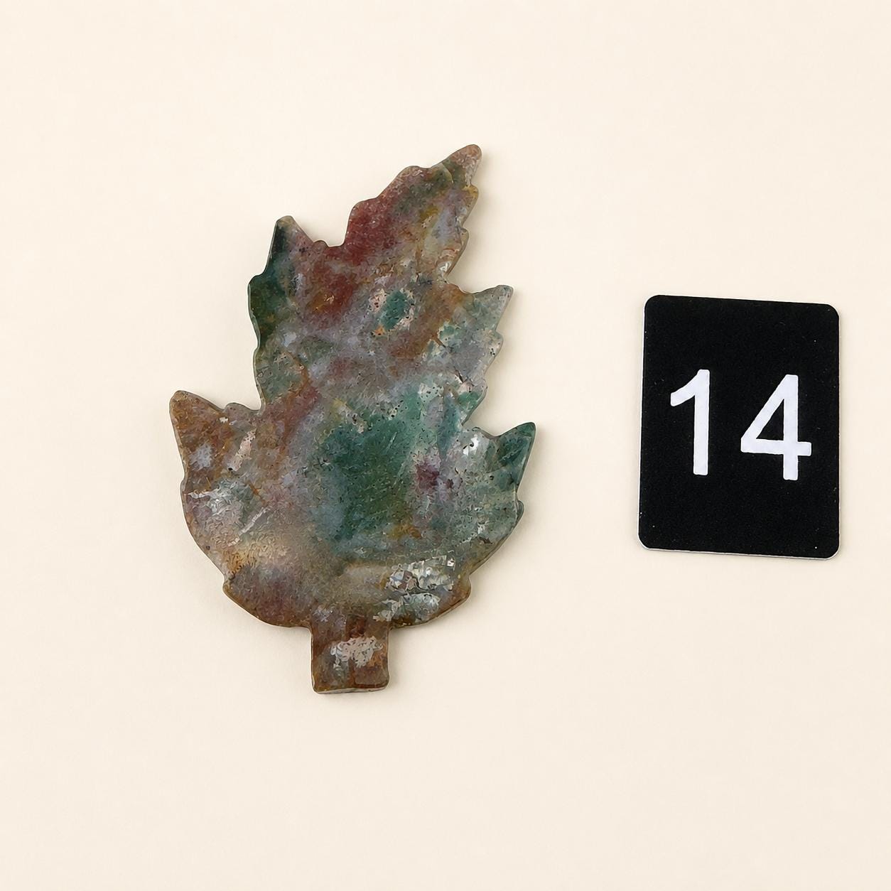 Fall Leaf Crystal Carving – Choose Your Natural Stone