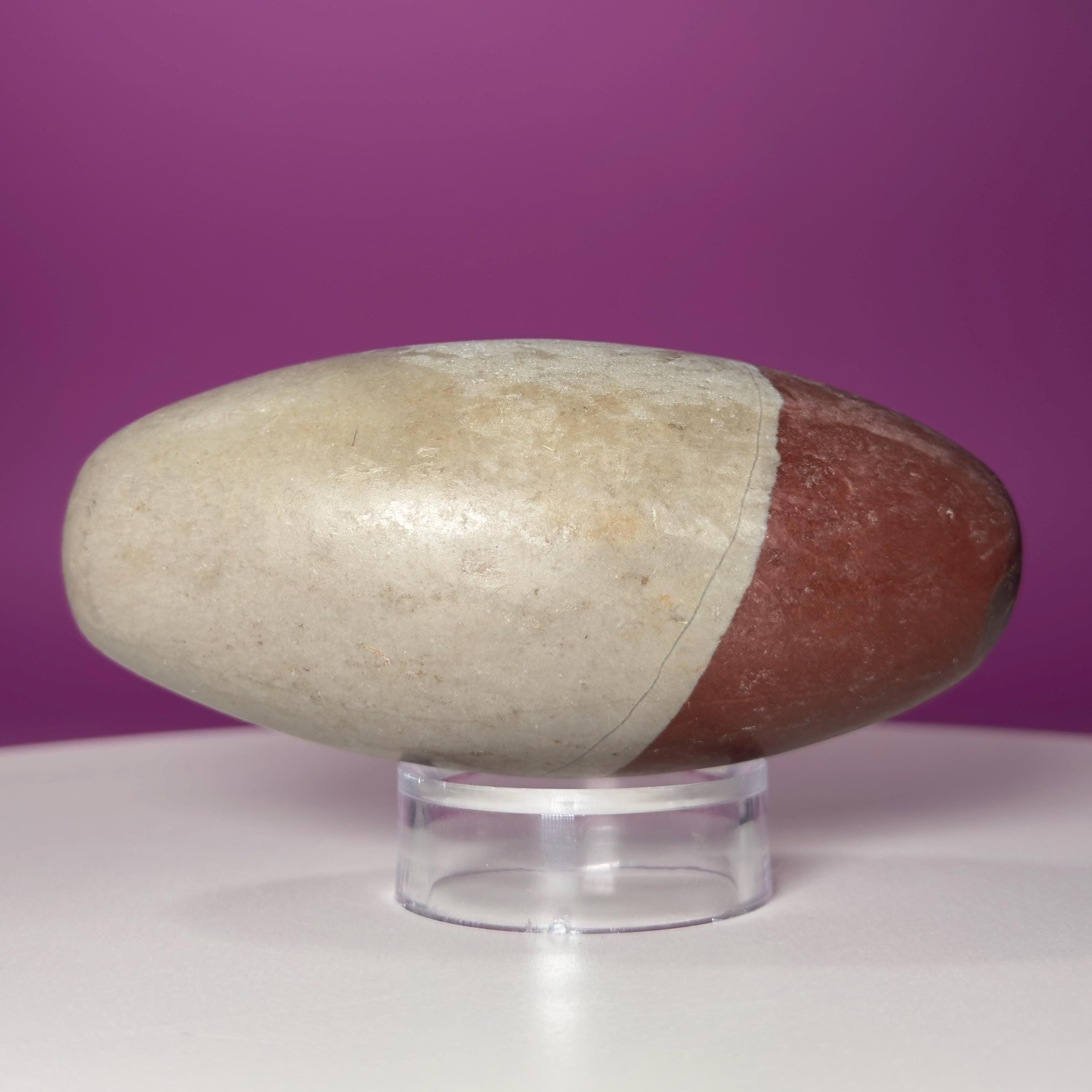 Shiva Lingam Stone from the Narmada River, India – Sacred Meditation Stone