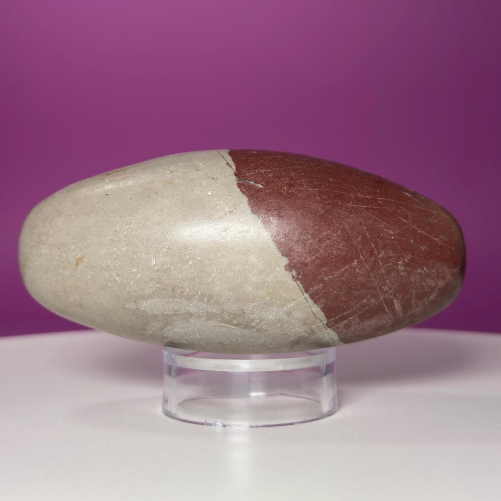 Shiva Lingam Stone from the Narmada River, India – Sacred Meditation Stone