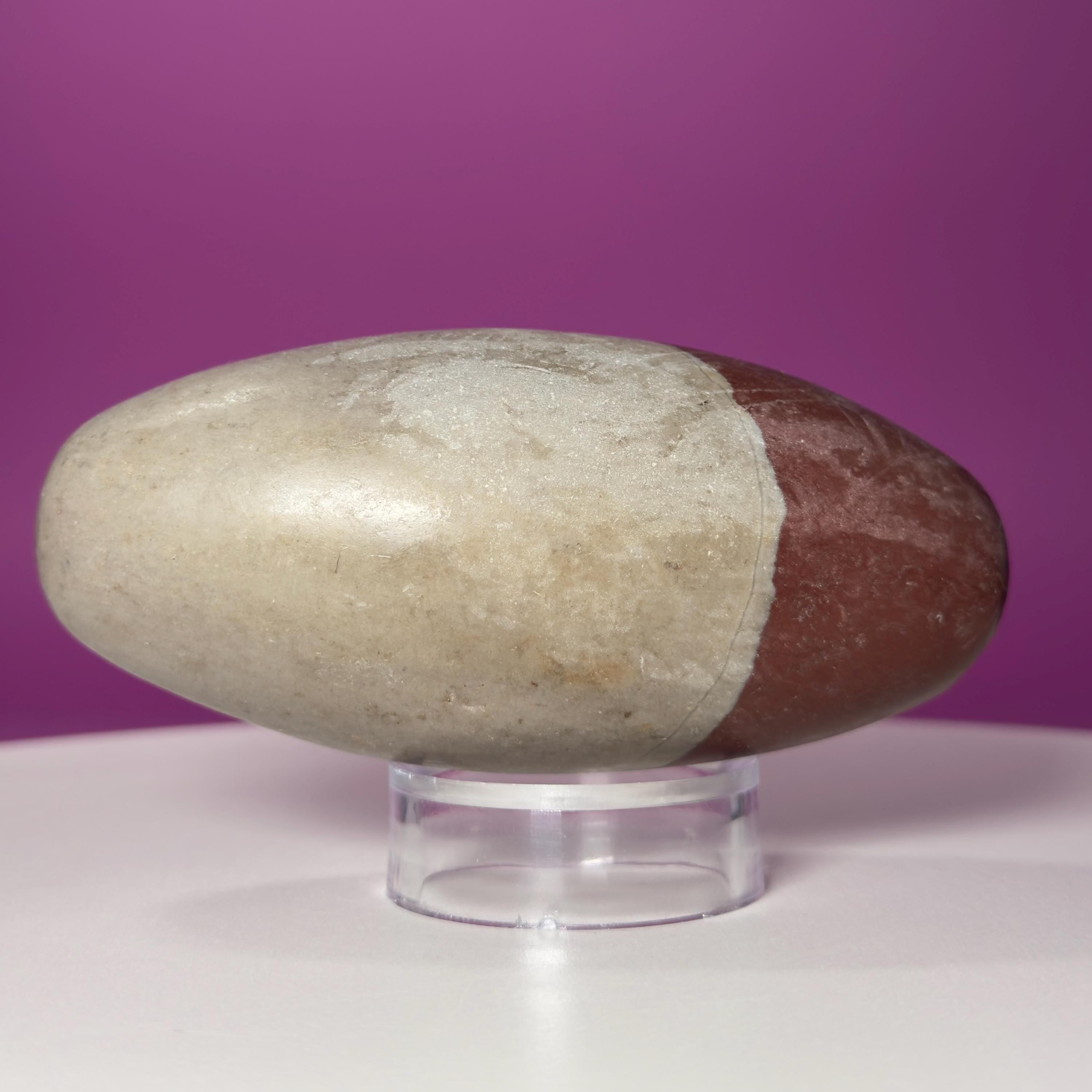 Shiva Lingam Stone from the Narmada River, India – Sacred Meditation Stone