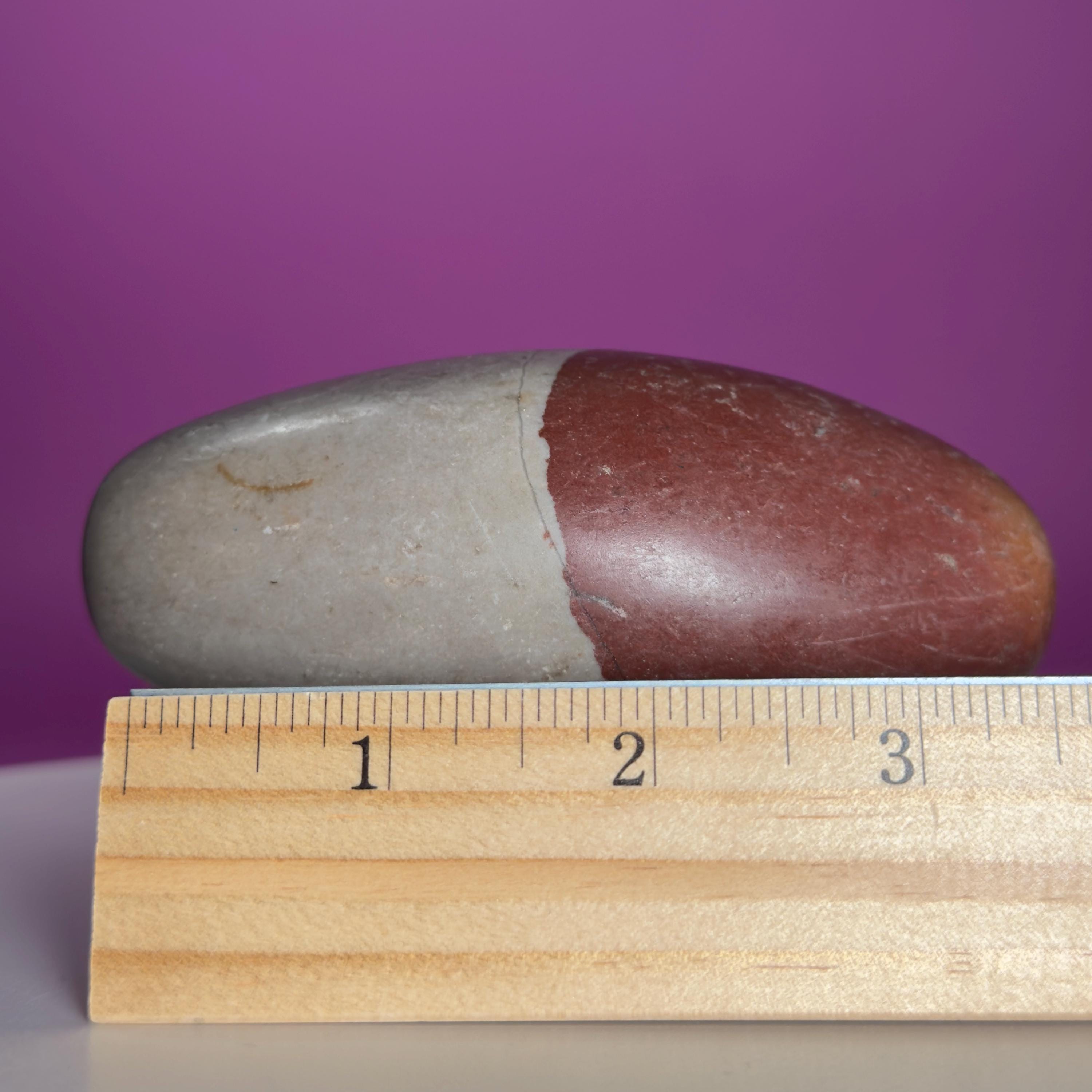 Shiva Lingam Stone from the Narmada River, India – Sacred Meditation Stone