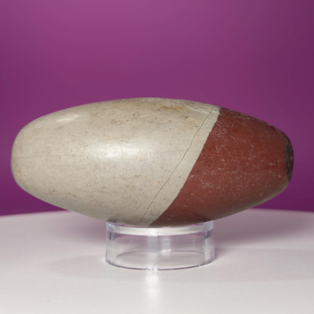 Shiva Lingam Stone from the Narmada River, India – Sacred Meditation Stone