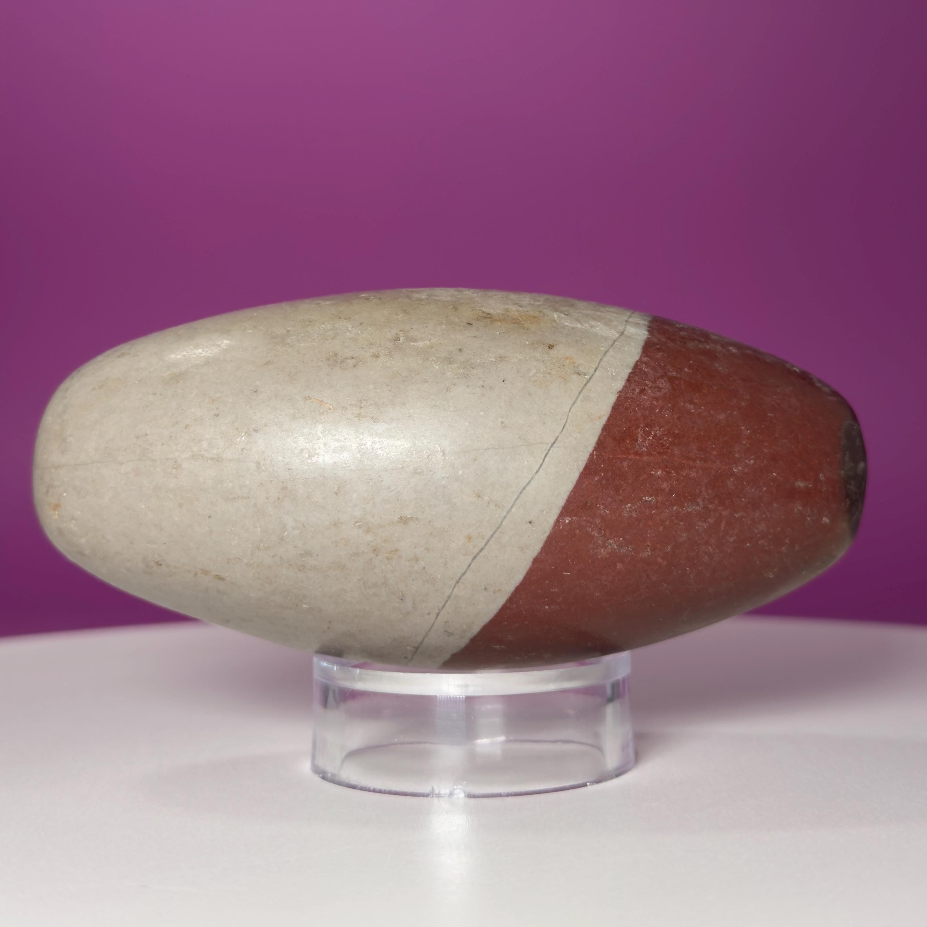 Shiva Lingam Stone from the Narmada River, India – Sacred Meditation Stone