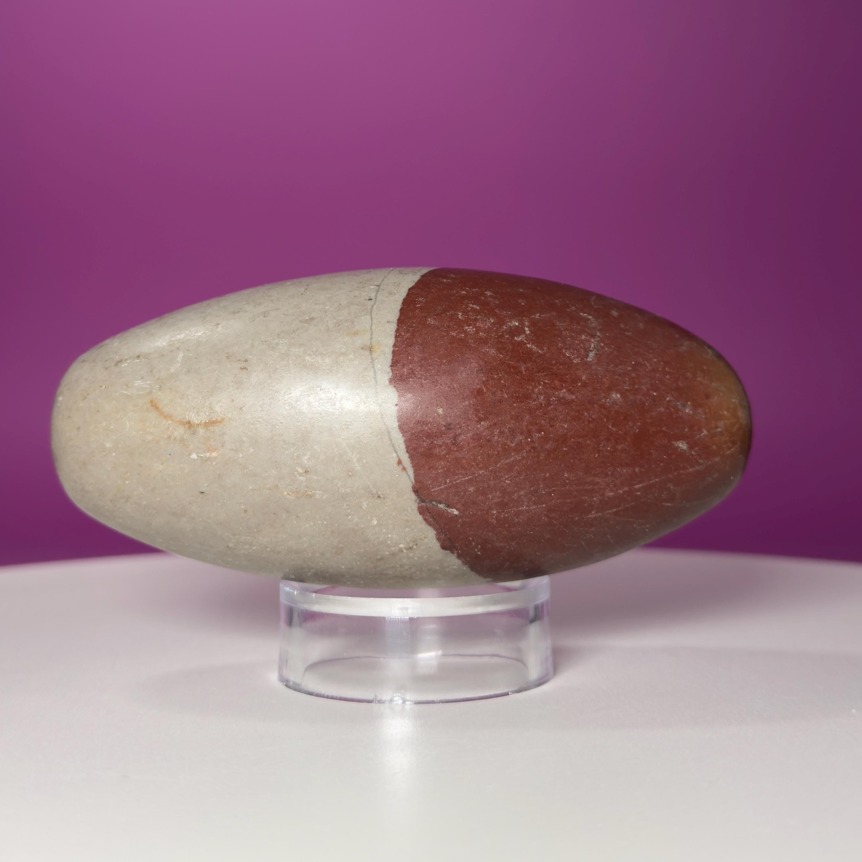Shiva Lingam Stone from the Narmada River, India – Sacred Meditation Stone