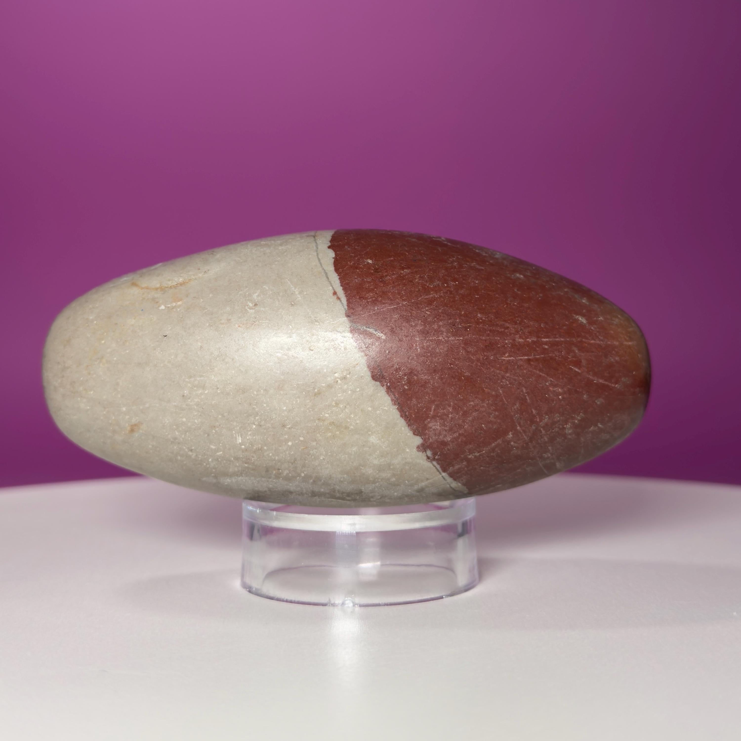 Shiva Lingam Stone from the Narmada River, India – Sacred Meditation Stone