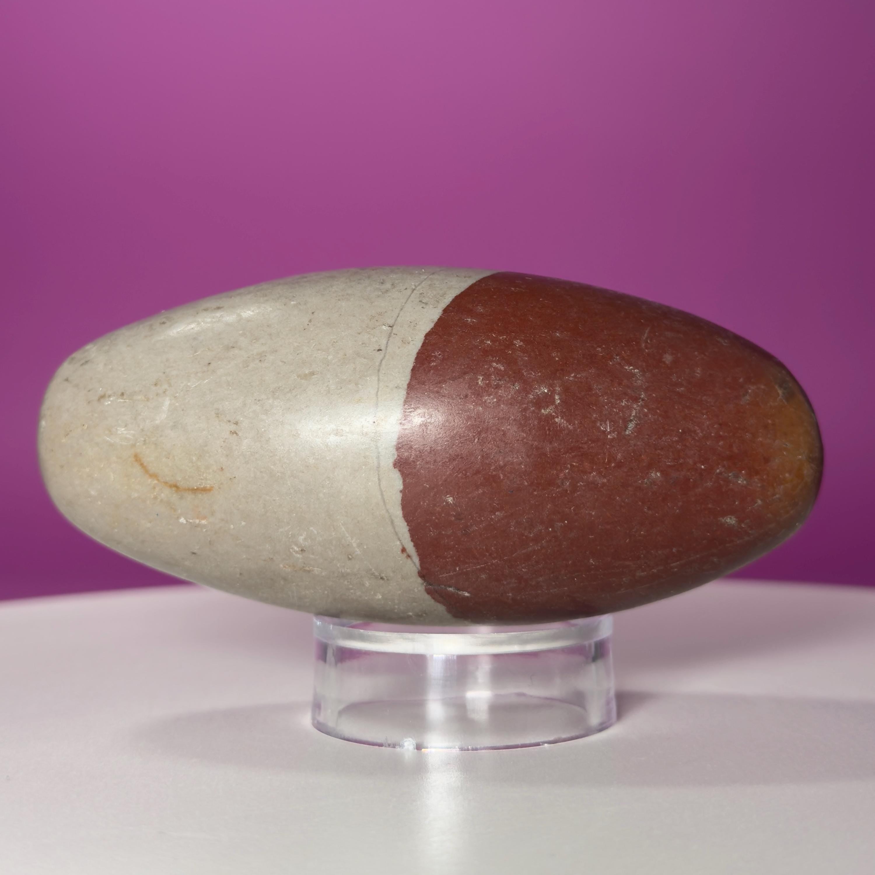 Shiva Lingam Stone from the Narmada River, India – Sacred Meditation Stone