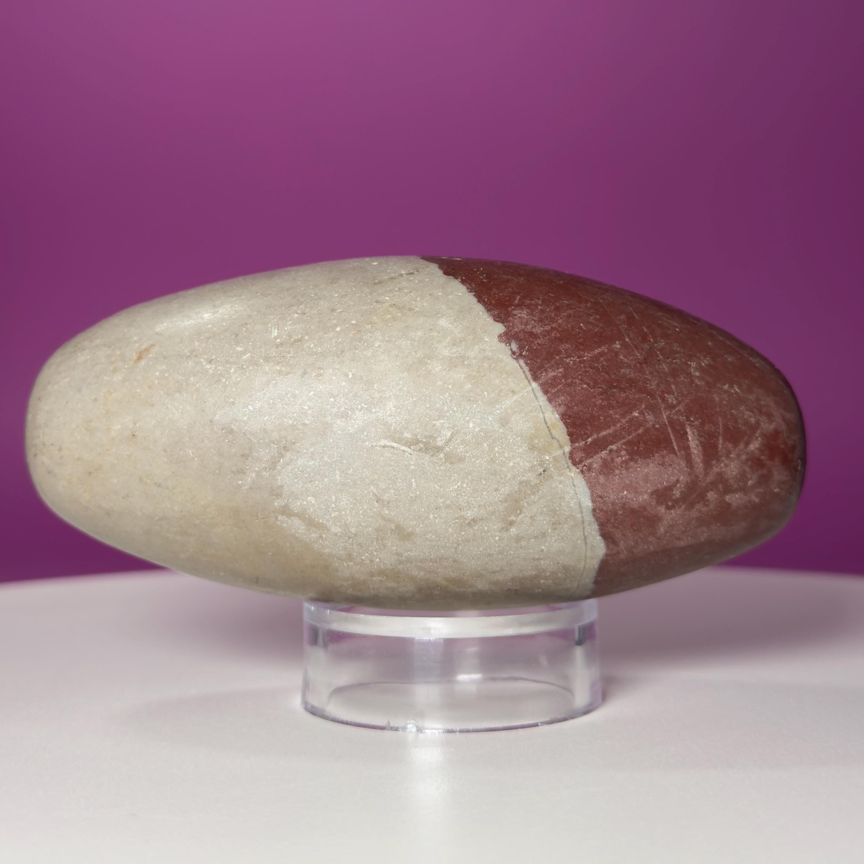 Shiva Lingam Stone from the Narmada River, India – Sacred Meditation Stone