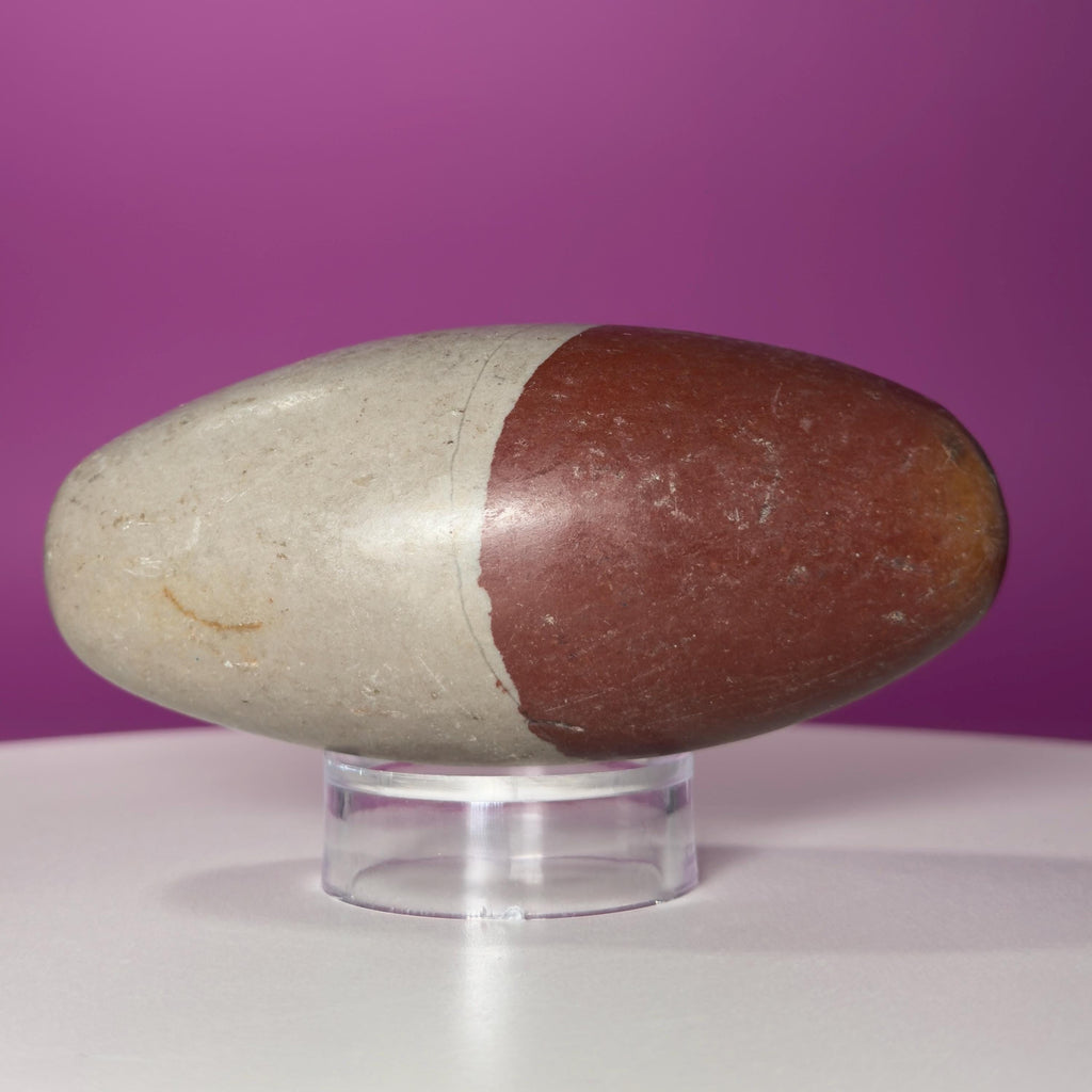 Shiva Lingam Stone from the Narmada River, India – Sacred Meditation Stone