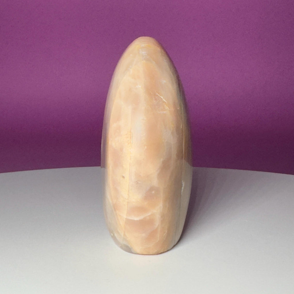 Peach Moonstone Free Form | Flashy Moonstone Crystal | 320g