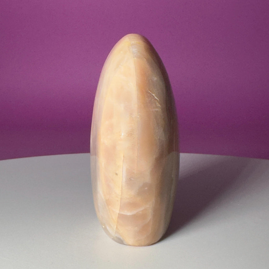 Peach Moonstone Free Form | Flashy Moonstone Crystal | 320g