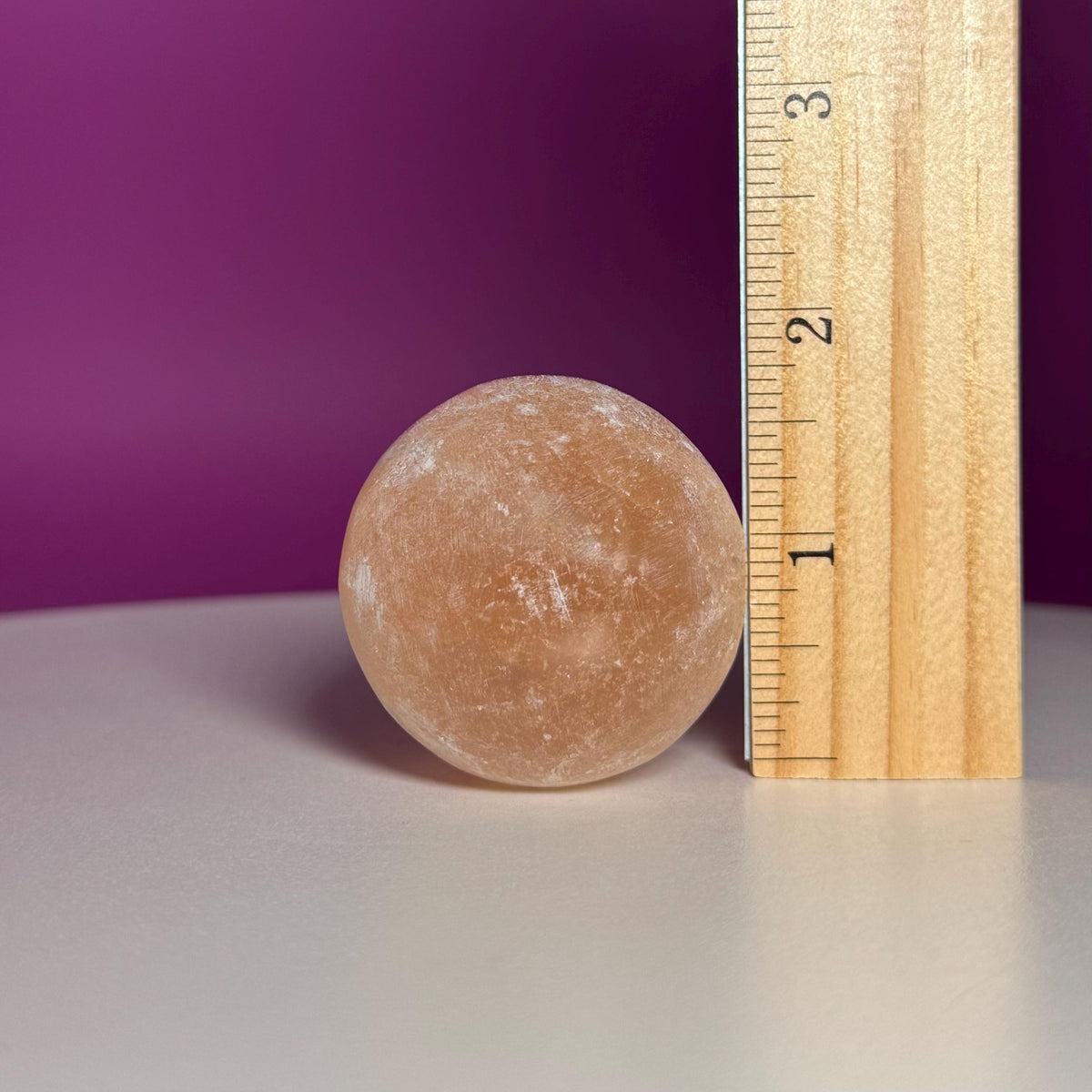 Selenite Sphere Lot | 2 White & 3 Orange Hand Carved Spheres