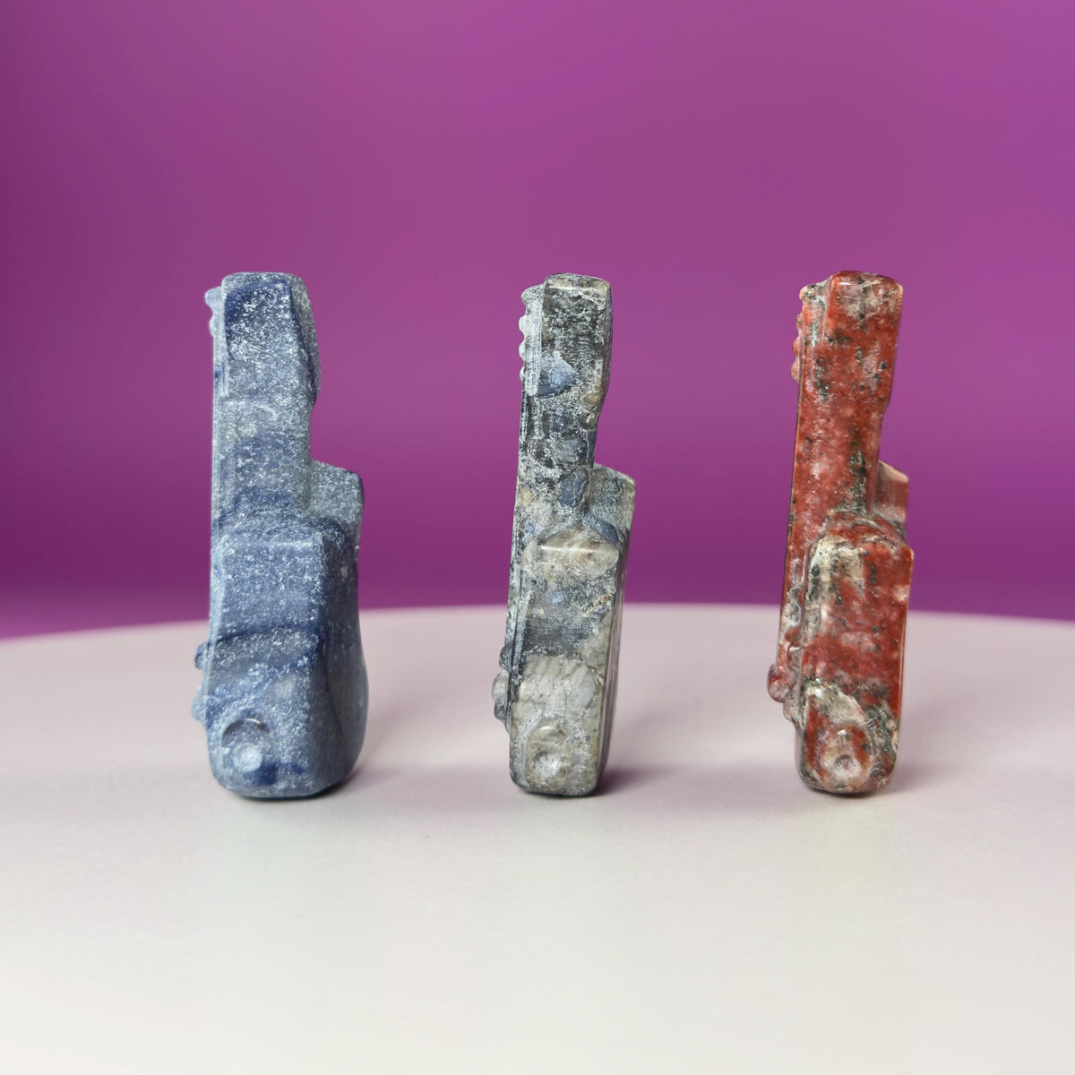 Mini Crystal Guitar Carvings – Choose Your Stone