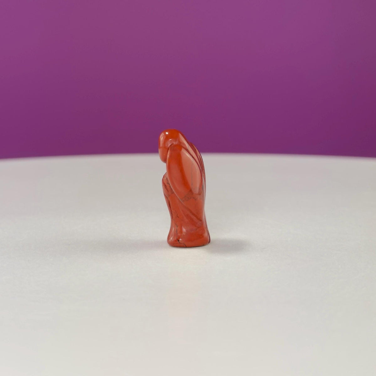 Tiny Crystal Angel Carving | Choice of Stone | 1 Inch Angel