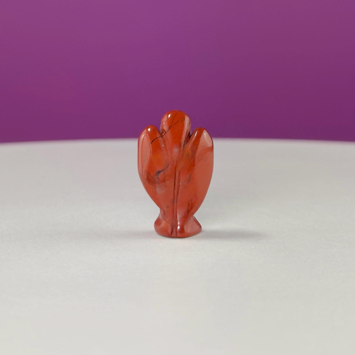 Tiny Crystal Angel Carving | Choice of Stone | 1 Inch Angel