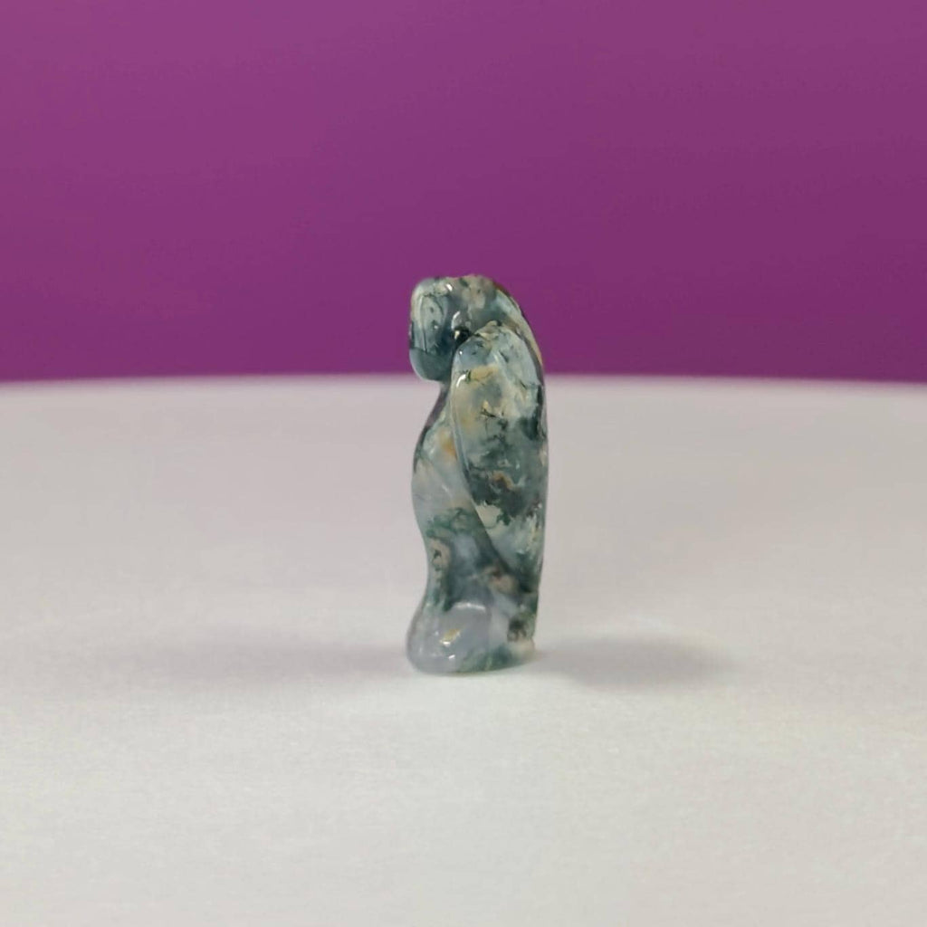 Tiny Crystal Angel Carving | Choice of Stone | 1 Inch Angel