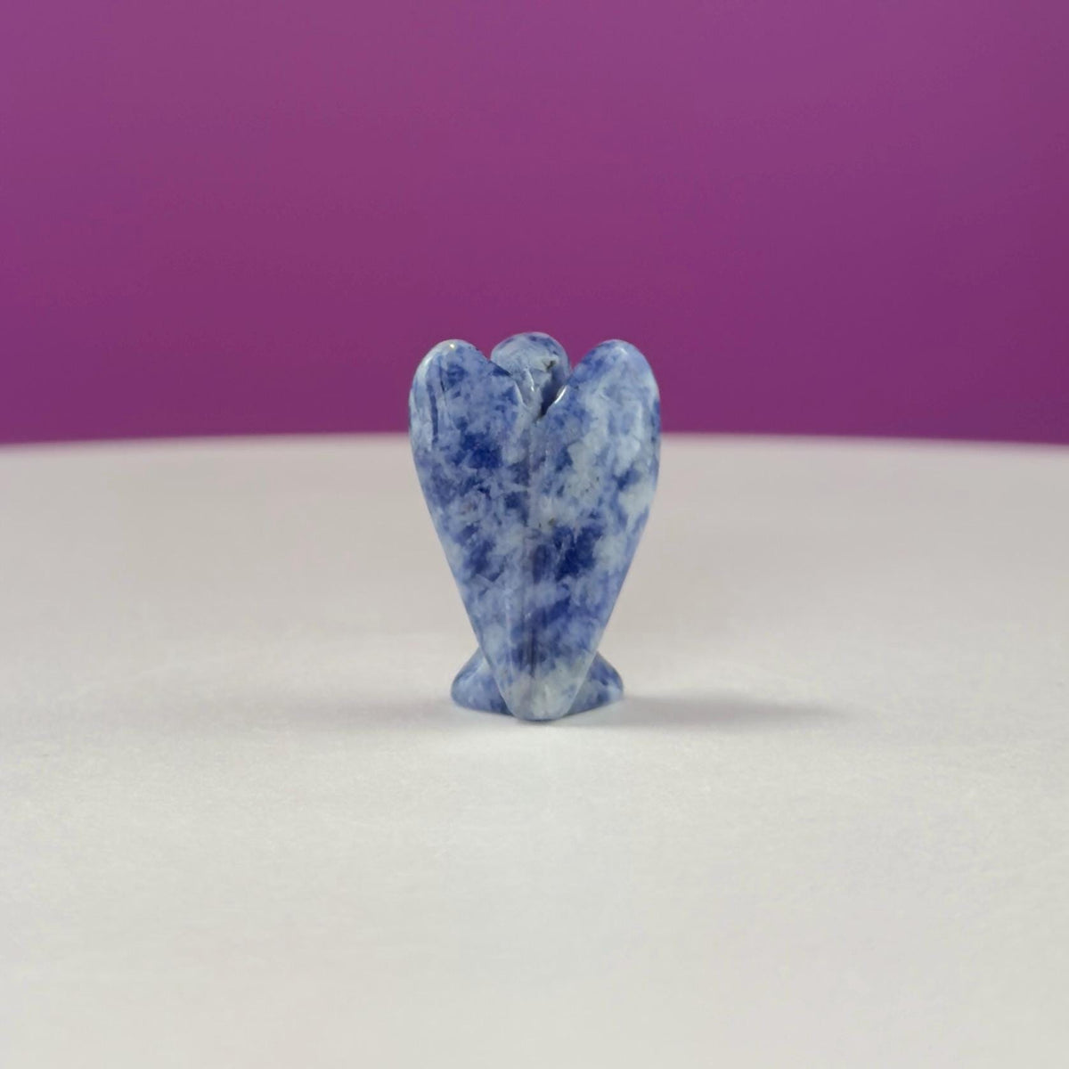 Tiny Crystal Angel Carving | Choice of Stone | 1 Inch Angel