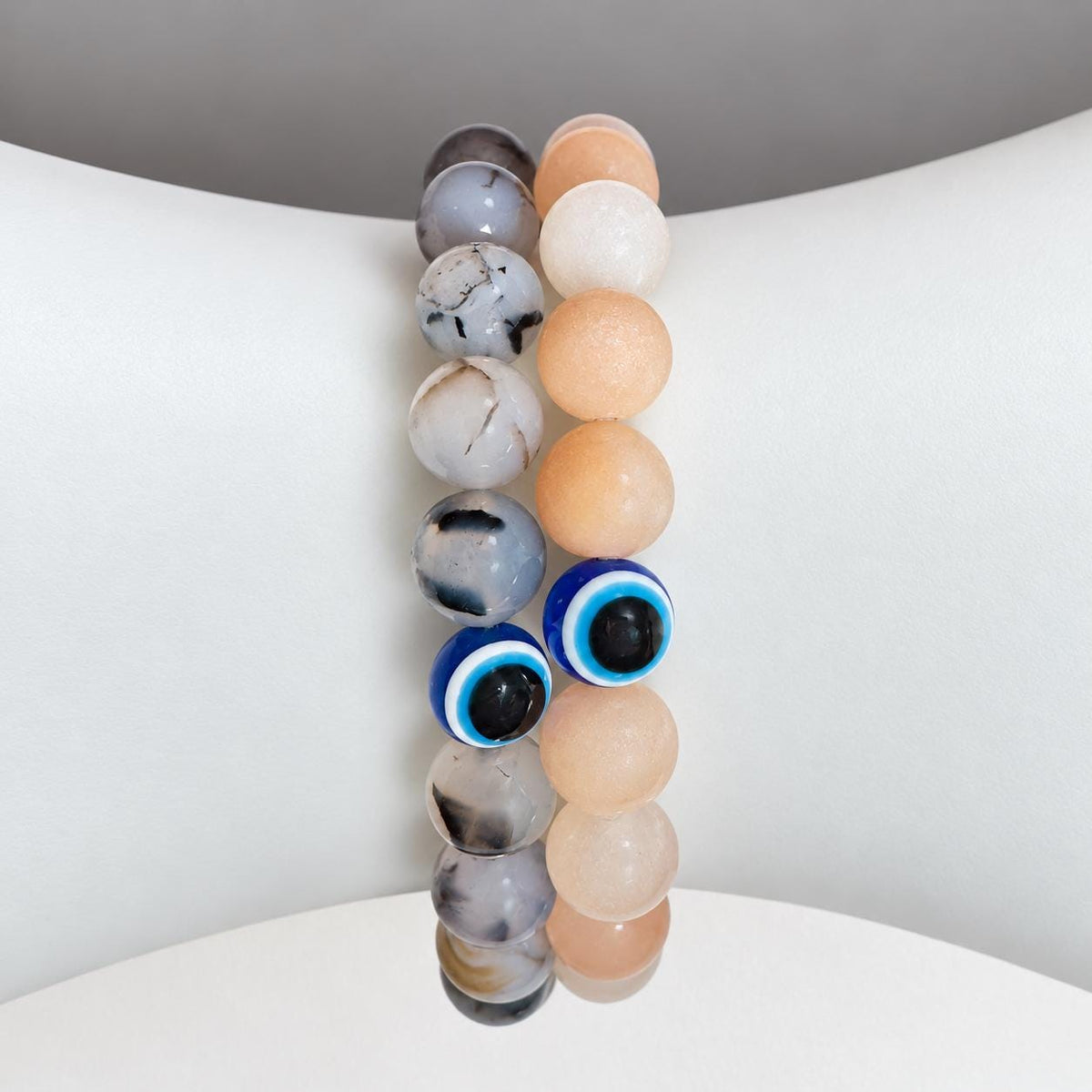 Evil Eye Crystal Bracelet – Choose Your Stone