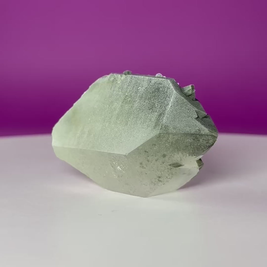 Chlorite Quartz Crystal Specimen from Pakistan