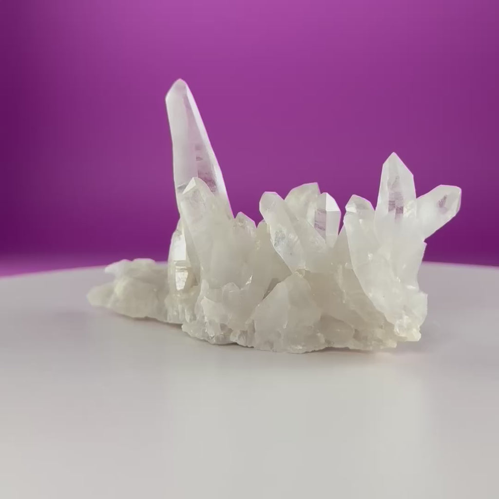 Brazilian Lemurian Quartz Crystal Cluster – 177g