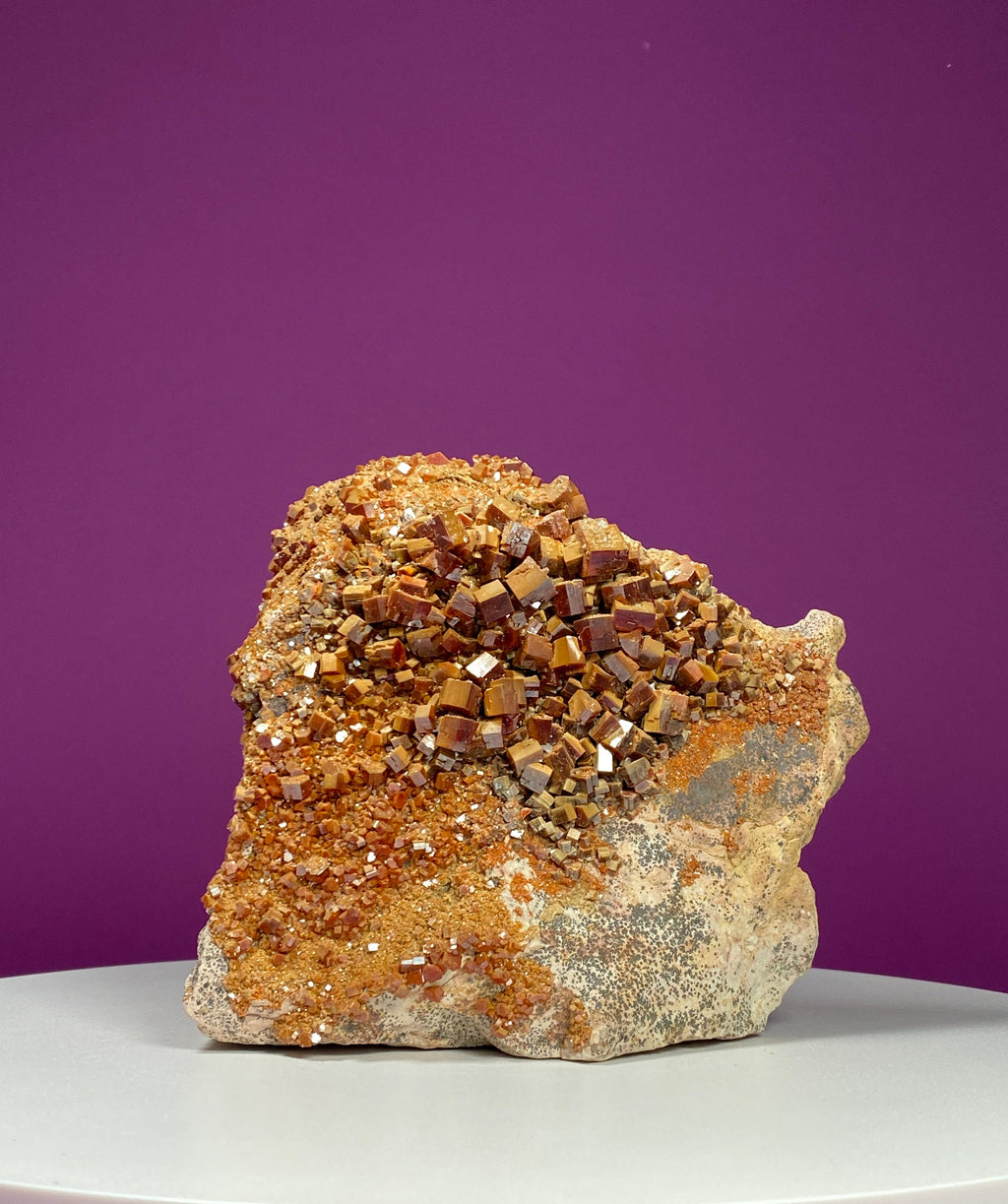 Vanadinite Cluster Stone, Large 3.5 Pound Vanadinite