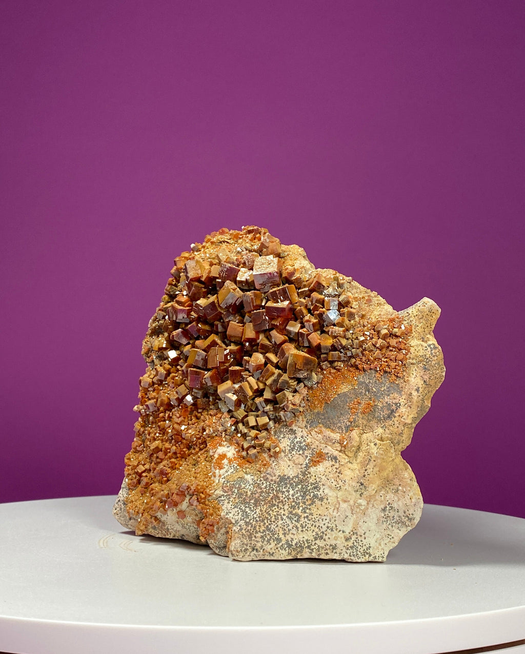 Vanadinite Cluster Stone, Large 3.5 Pound Vanadinite