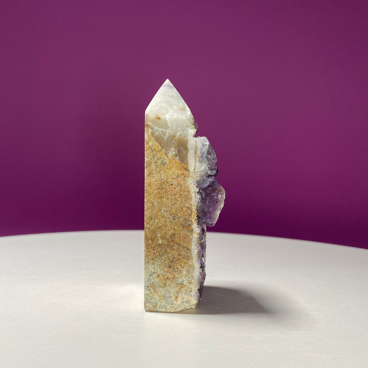 Purple Fluorite Specimen Tower