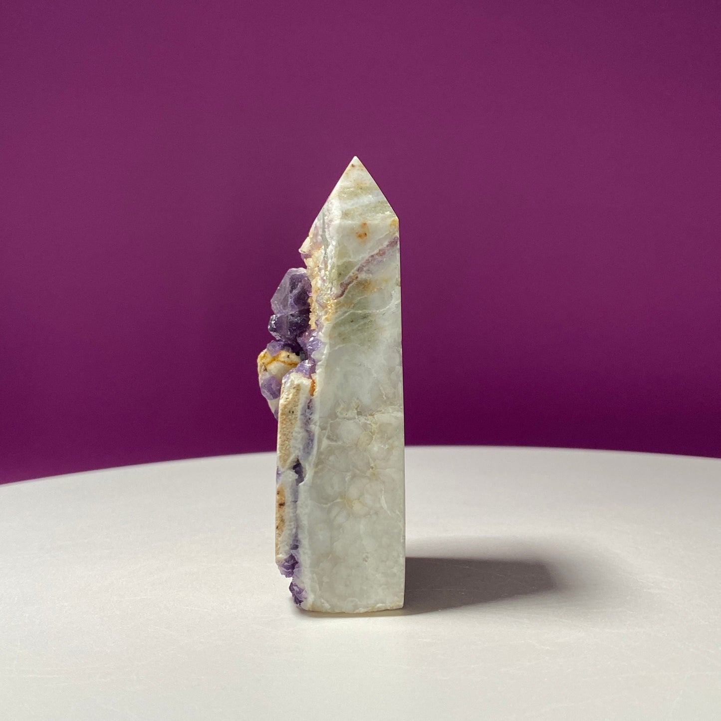 Purple Fluorite Specimen Tower