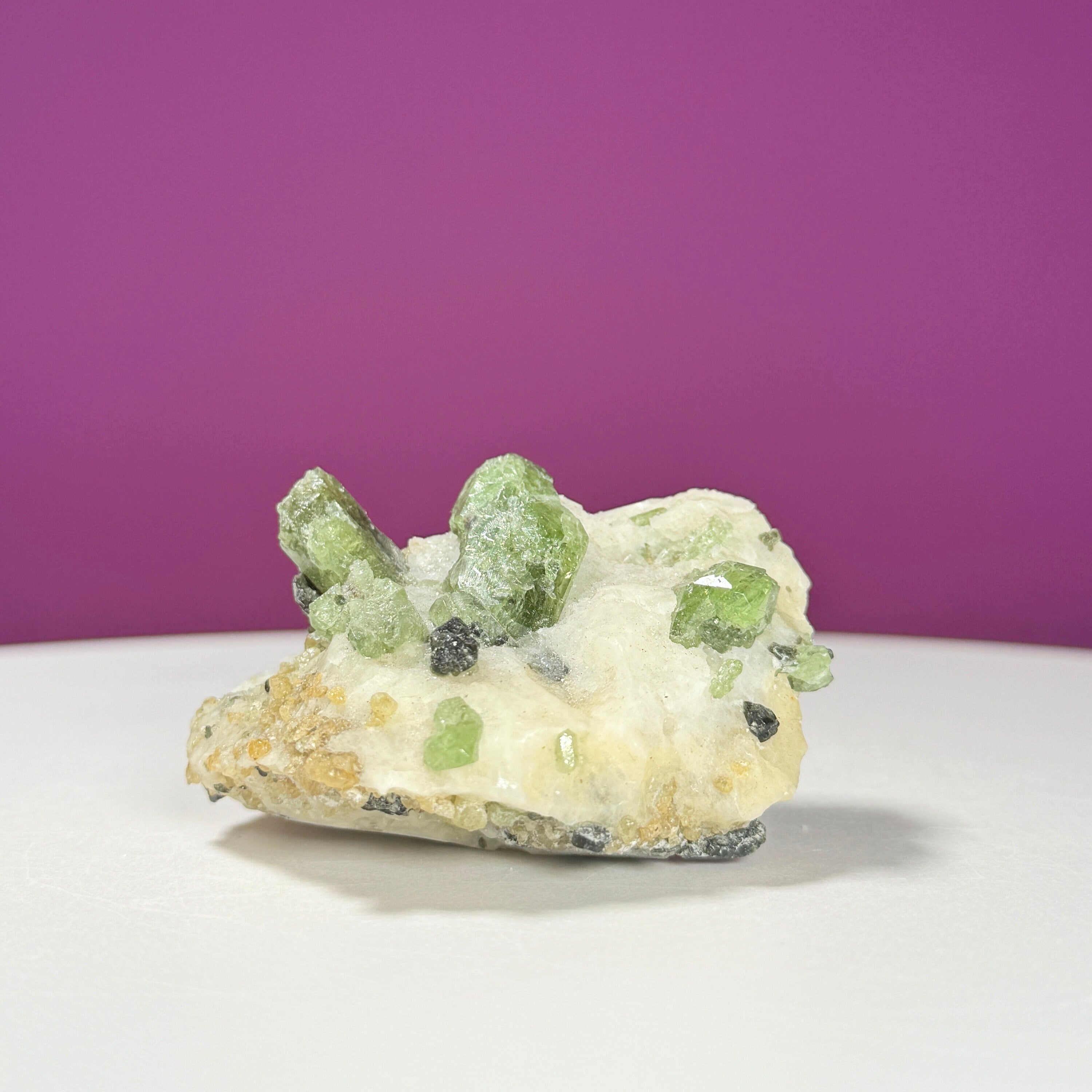 Diopside Specimen (Includes Acrylic Stand)